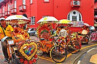 Maleisie En Java 2018 02 - Malakka - Trishaw Ride 06
