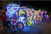 Maleisie En Java 2018 02 - Malakka - Trishaw Ride 08