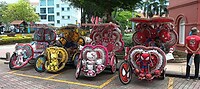 Maleisie En Java 2018 02 - Malakka - Trishaw Ride 11