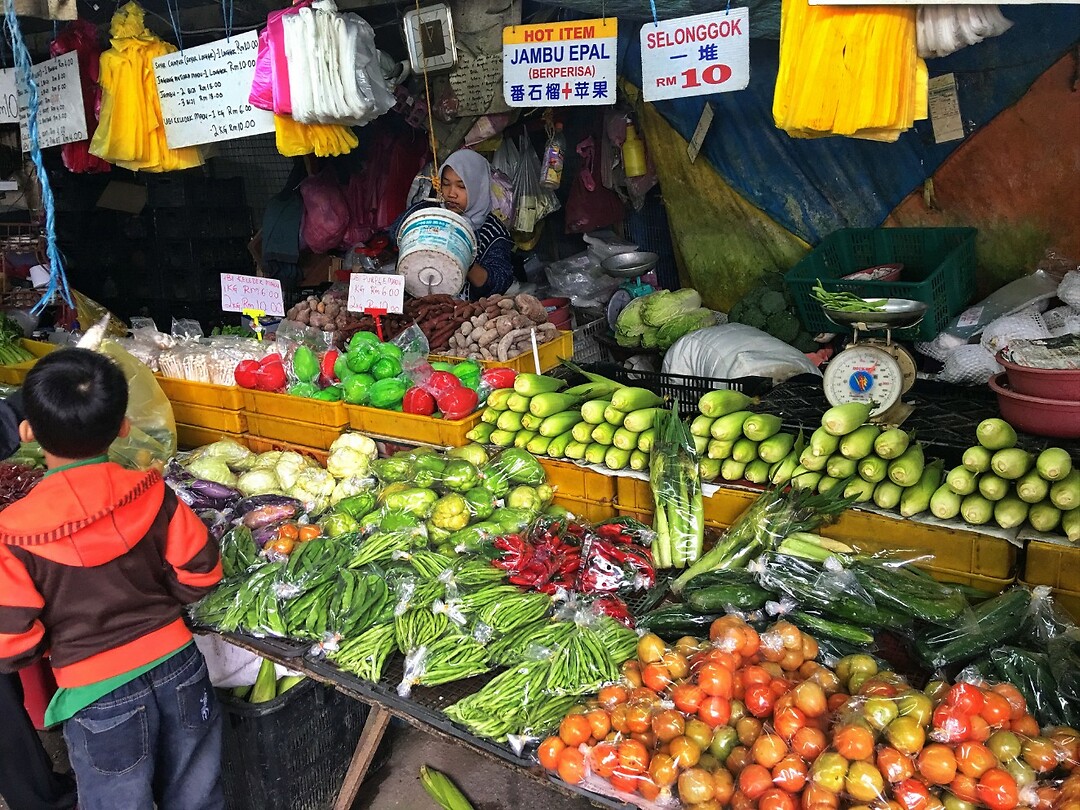 Maleisie En Java 2018 08 - Cameron Highland - Markt 02