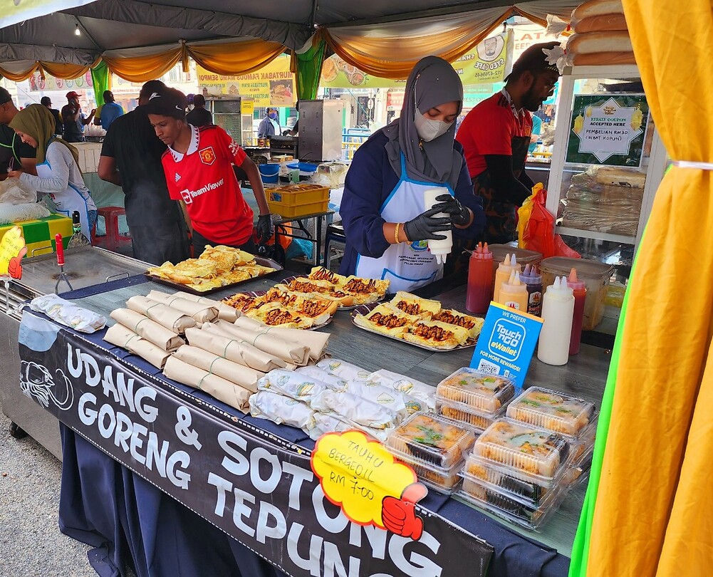 Maleisie En Java 2018 12 - Penang - Straat 56 Markt