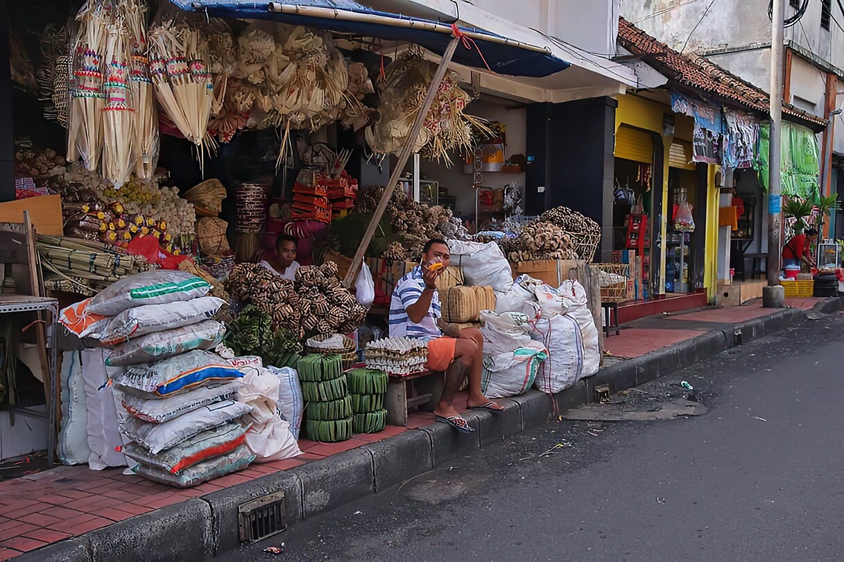 Maleisie En Java 2018 16 - Yogyakarta - Straat 02