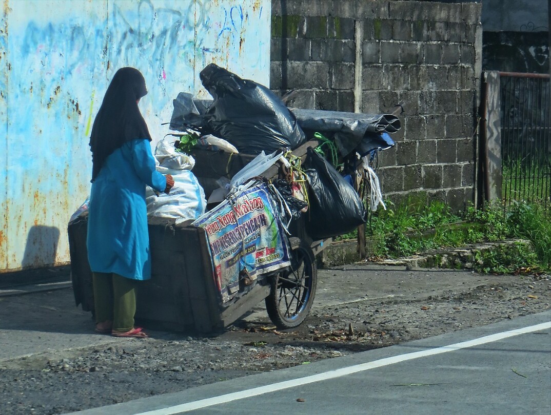 Maleisie En Java 2018 16 - Yogyakarta - Straat 18