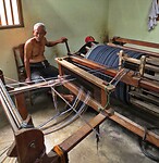 Maleisie En Java 2018 16 - Yogyakarta - Weeffabriek 06