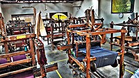 Maleisie En Java 2018 16 - Yogyakarta - Weeffabriek 09