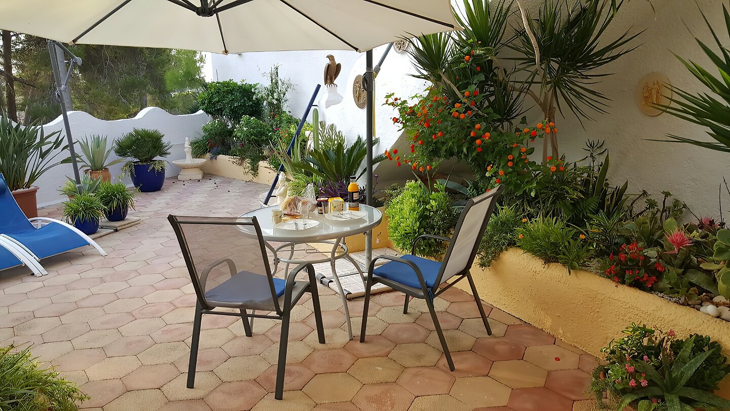 Spanje Moraira 2017 - 02 Huisje Buiten 03