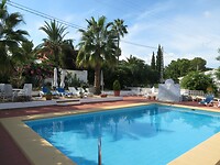 Spanje Moraira 2017 - 02 Huisje Zwembad 13