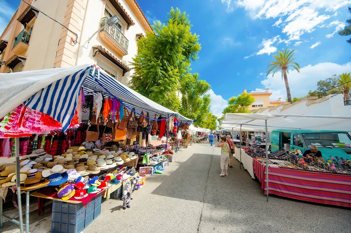 Spanje Moraira 2017 - 03 Moraira Markt 02