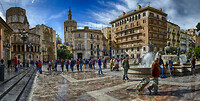 Spanje Moraira 2017 - 04 Valencia Plein De Virgin 06 Plaça de la Verge