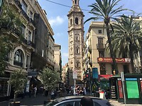Spanje Moraira 2017 - 04 Valencia Straat 01 Church of Santa Caterina