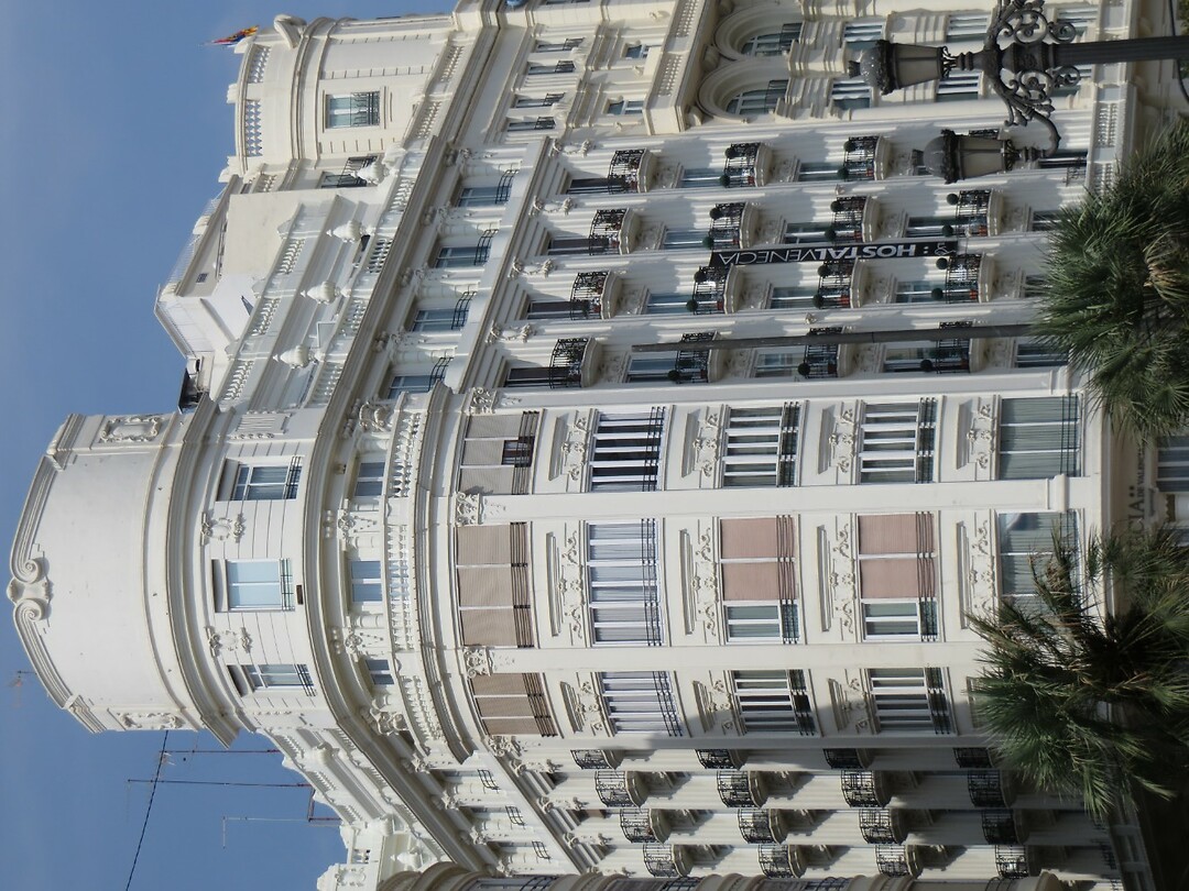 Spanje Moraira 2017 - 04 Valencia Straat 22a Hostal Venecia