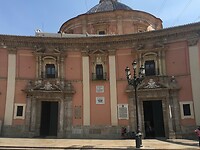 Spanje Moraira 2017 - 04 Valencia Straat 33 Basílica de la Mare de Déu dels Desemparats