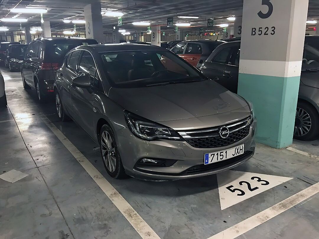 Spanje Moraira 2017 - 07 Diversen Opel Astra Huurauto