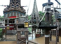 Eurodisney - Adventureland Piraat 05  Jolly Roger