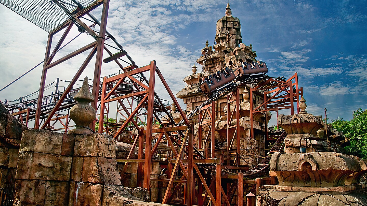 Eurodisney - Adventureland Roll 02 Indiana Jones En De Tempel Van Doem