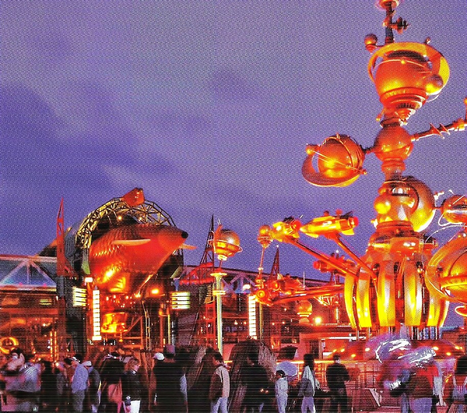 Eurodisney - Discoveryland Diversen 11 Orbitron Flying Machines
