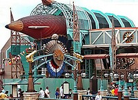 Eurodisney - Discoveryland Naut 02 Steampunk