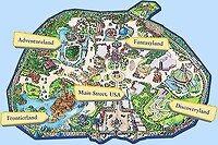 Eurodisney - Diversen 03 Plattegrond
