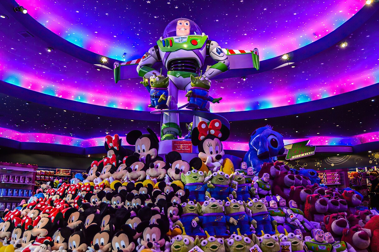 Eurodisney - Diversen 20 Winkel Binnen