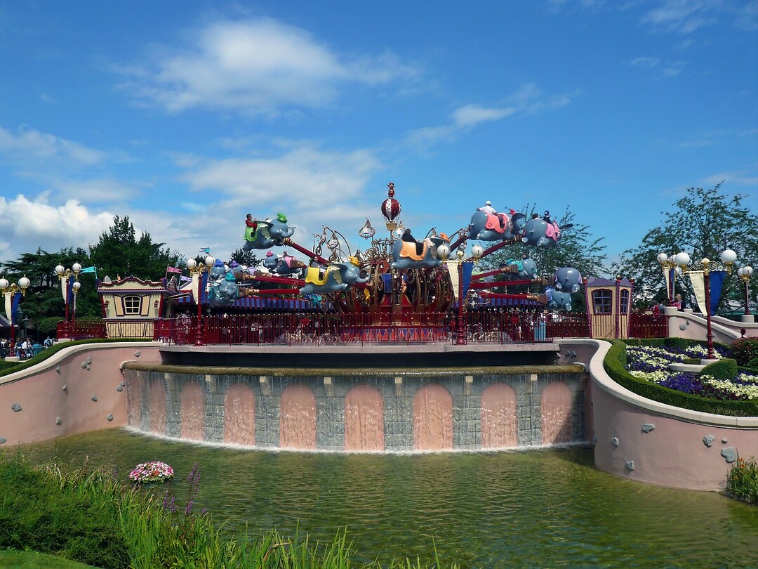 Eurodisney - Fantasyland Dum 04 Dumbo The Flying Elephant