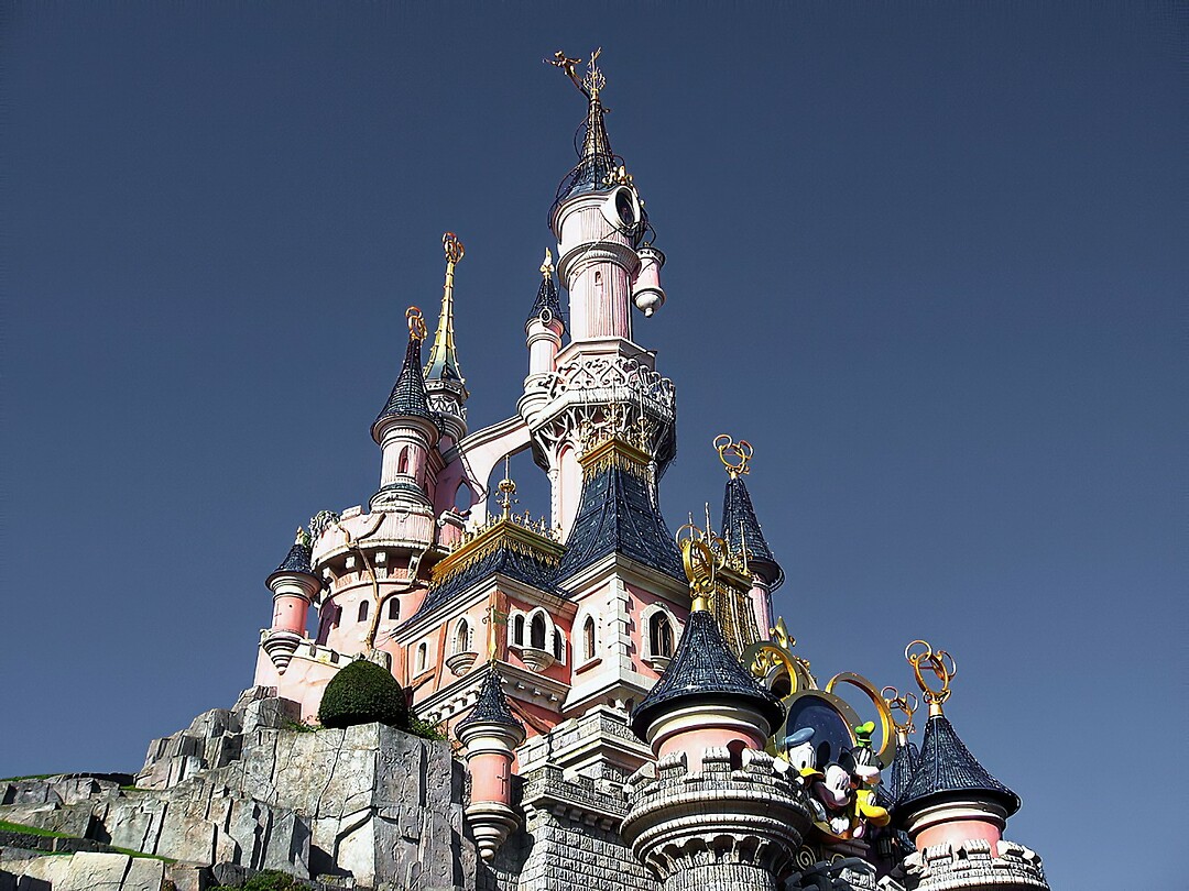 Eurodisney - Fantasyland Kasteel 01 Le Château De La Belle Au Bois Dormant