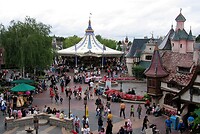 Eurodisney - Fantasyland Paard 01 Carrousel Lancelot