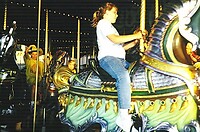 Eurodisney - Fantasyland Paard 04 Carrousel Lancelot
