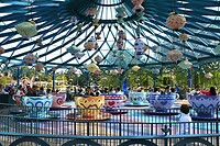 Eurodisney - Fantasyland Teacups 02 Mad Hatter's Tea Cups