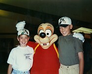 Eurodisney - Figuren Marlo En Tessa En Mickey Mouse