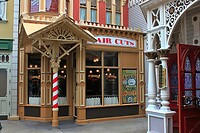 Eurodisney - Main Street 08 Dapper Dan's Hair Cut