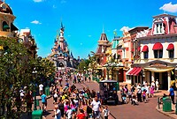 Eurodisney - Main Street 10 Le Château De La Belle Au Bois Dormant
