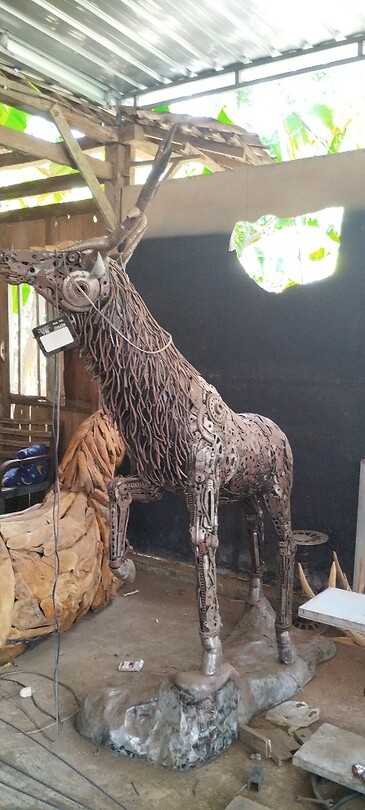 13 Toer - Houten Dieren Metaal J_3