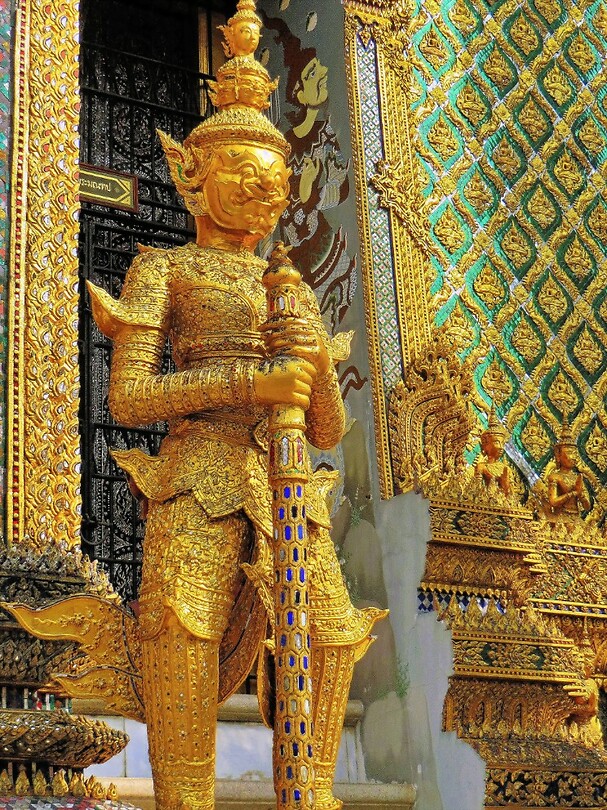 Thailand & Cambodja 2020 - Dag 02-Bangkok - 01 - Grand Palace - Tempel Van De Smaragdgroene Boeddha 56