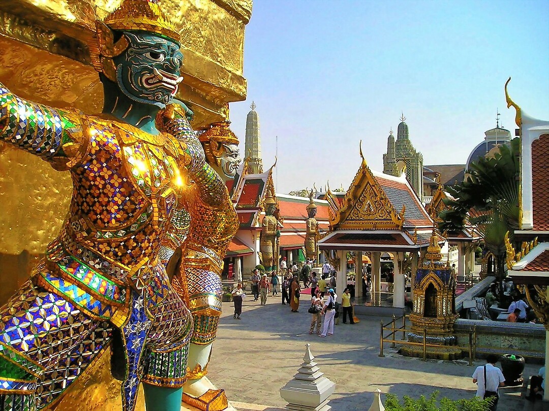 Thailand & Cambodja 2020 - Dag 02-Bangkok - 01 - Grand Palace - Tempel Van De Smaragdgroene Boeddha 61