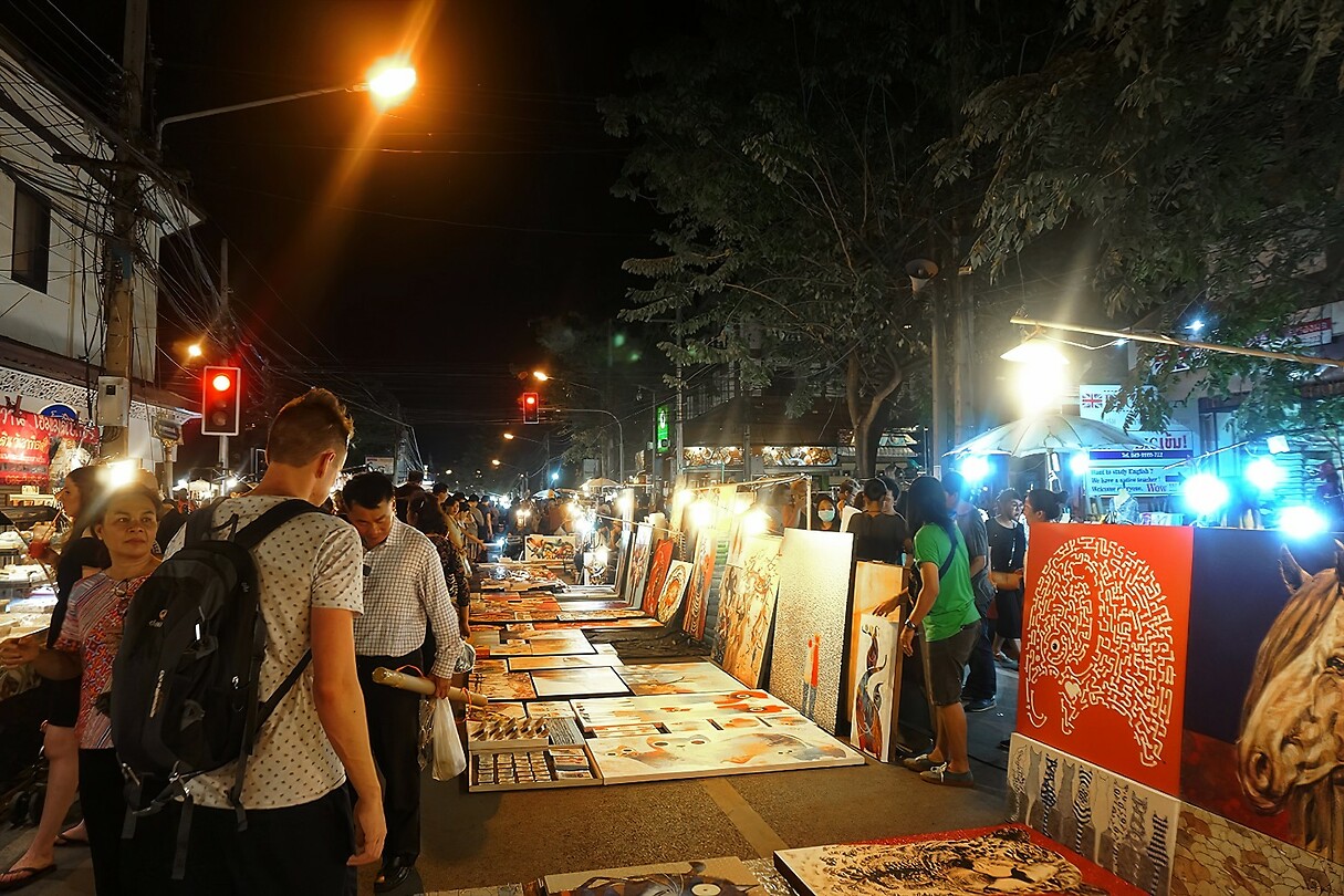 Thailand & Cambodja 2020 - Dag 03-Chiang Rai - 02 - Nacht Markt 10