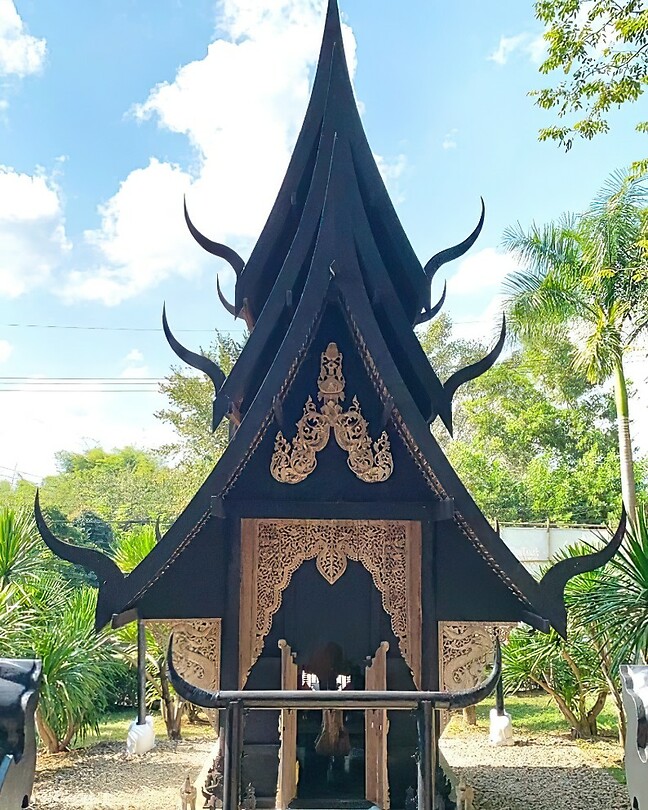 Thailand & Cambodja 2020 - Dag 04-Chiang Rai - 02 - Dark House 17
