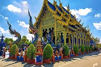 Thailand & Cambodja 2020 - Dag 04-Chiang Rai - 07 - Blauwe Tempel 03