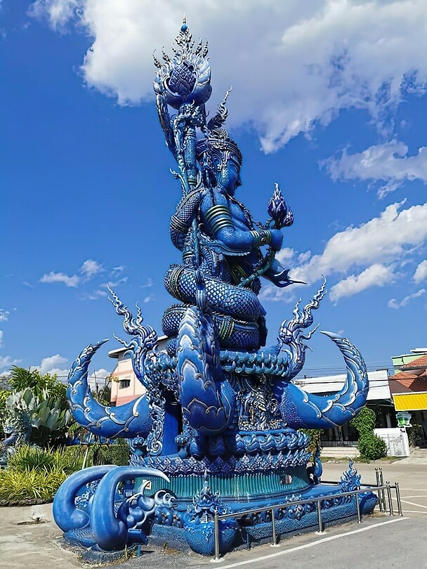 Thailand & Cambodja 2020 - Dag 04-Chiang Rai - 07 - Blauwe Tempel 15
