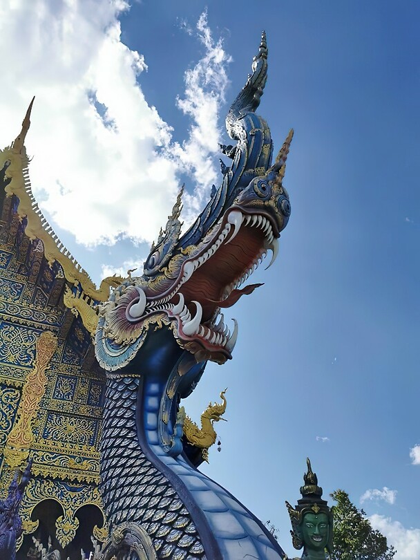 Thailand & Cambodja 2020 - Dag 04-Chiang Rai - 07 - Blauwe Tempel 17