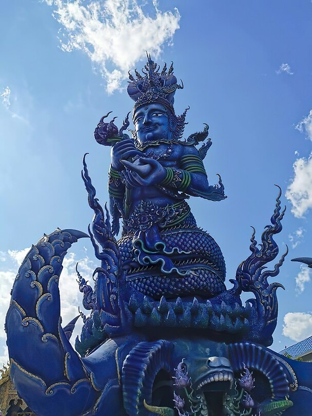 Thailand & Cambodja 2020 - Dag 04-Chiang Rai - 07 - Blauwe Tempel 18