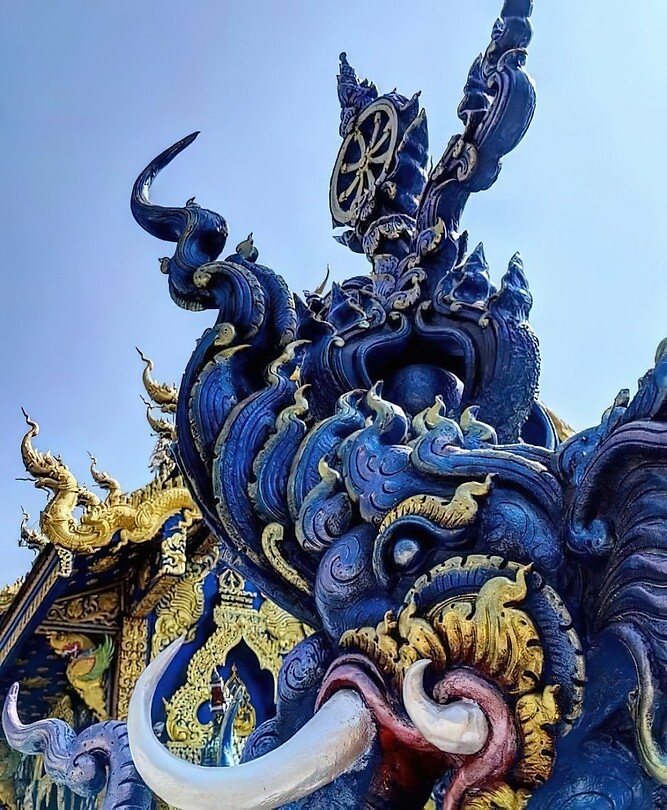Thailand & Cambodja 2020 - Dag 04-Chiang Rai - 07 - Blauwe Tempel 23