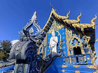 Thailand & Cambodja 2020 - Dag 04-Chiang Rai - 07 - Blauwe Tempel 34