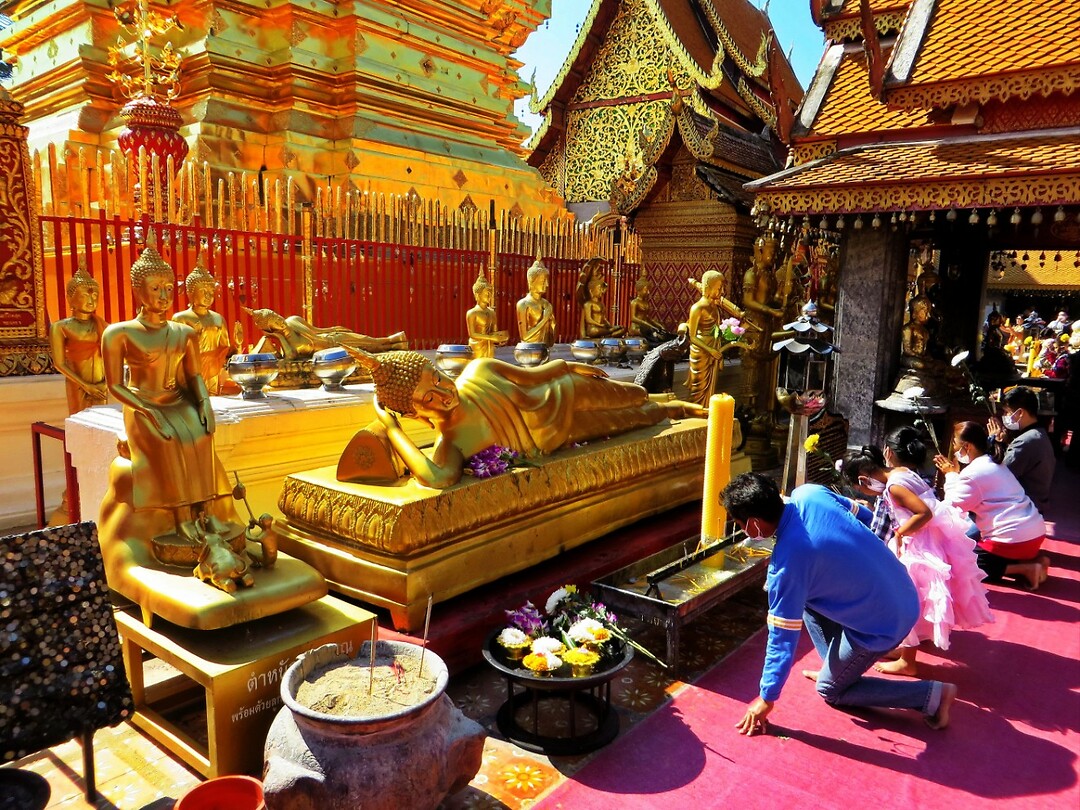 Thailand & Cambodja 2020 - Dag 07-Chiang Mai - 04 - Suthep (Wan Phra That Doi) 13