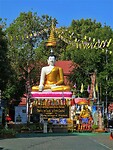 Thailand & Cambodja 2020 - Dag 12-Chiang Mai - 02 - Stad Tempeltocht 05 Wat Pha Bong - Yard