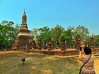 Thailand & Cambodja 2020 - Dag 14-Sukhothai - 01 - Tempeltocht 61 Wat Traphang Ngoen