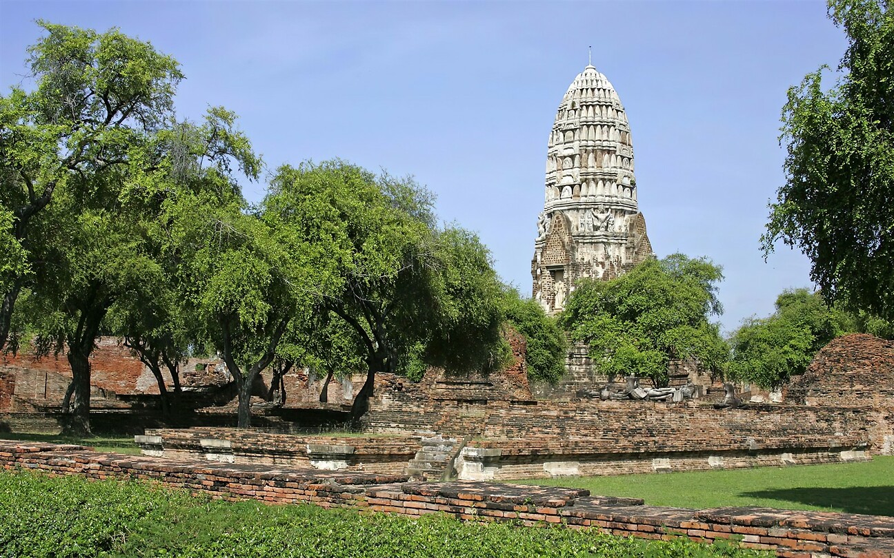 Thailand & Cambodja 2020 - Dag 16-Ayutthaya - 01 - Ruines 12 Historisch Park Ayutthaya