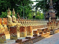 Thailand & Cambodja 2020 - Dag 16-Ayutthaya - 05 - Boedha Rij 07