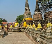 Thailand & Cambodja 2020 - Dag 16-Ayutthaya - 05 - Boedha Rij 13