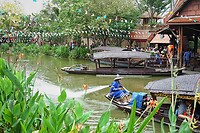 Thailand & Cambodja 2020 - Dag 16-Ayutthaya - 09 - Floating Market 03