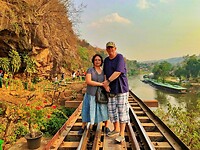 Thailand & Cambodja 2020 - Dag 18-Kanchanaburi - 04 - Rails 04 River Kwai